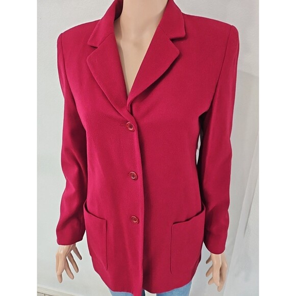 Burgundy Worthington Blazer - Picture 4 of 8